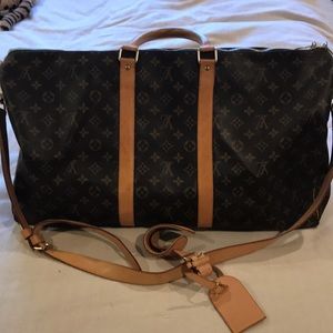 Authentic Louis Vuitton Monogram Keepall